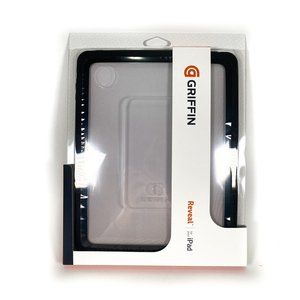 Griffin Reveal Hard Shell Case Slim Cover 1st Original iPad Black Clear GB01619